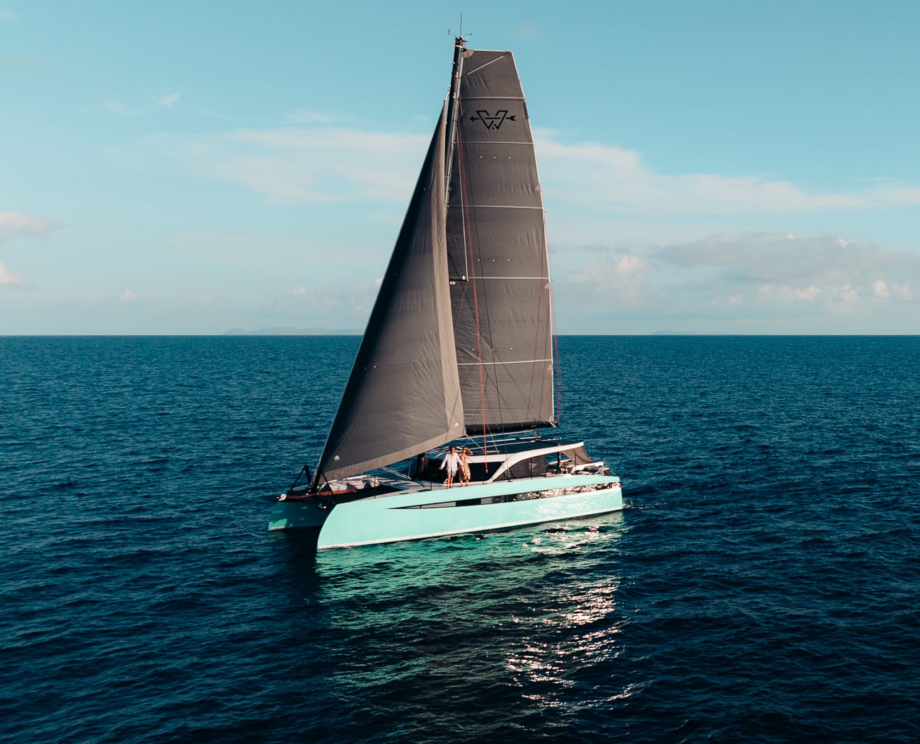 sailing doodles new catamaran