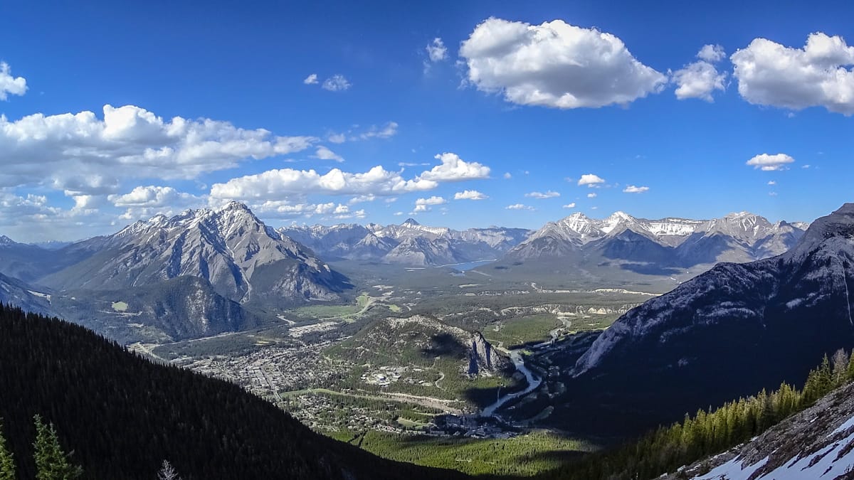 Banff Alberta – Endless Mountains and Hot Springs