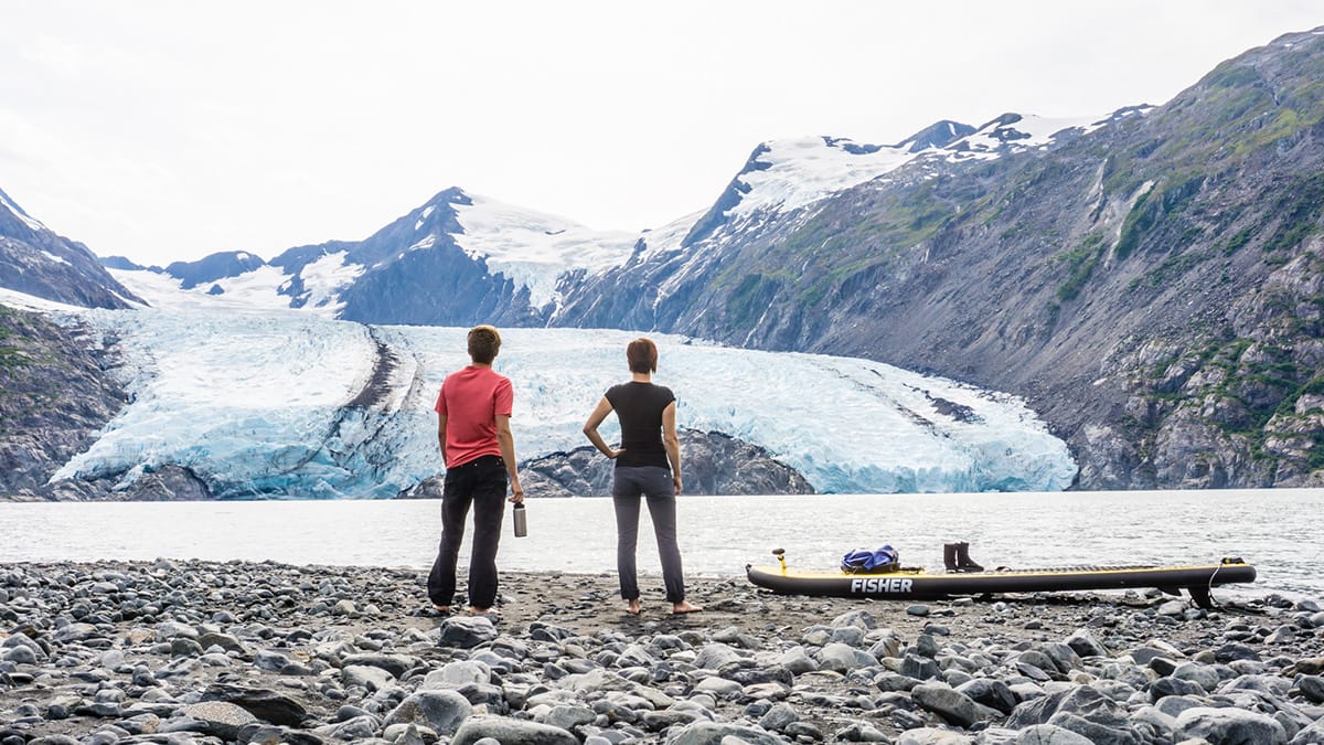 Paddleboarding Portage – Glaciers & Icebergs