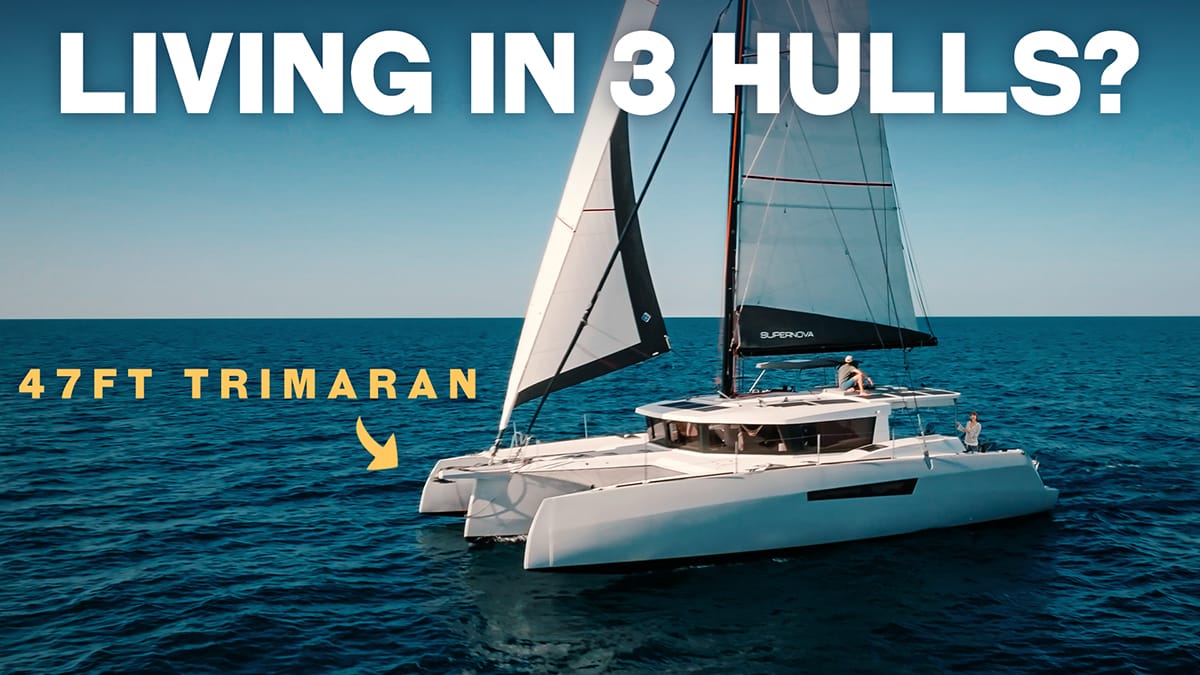 Sailing Our First Trimaran (full tour)