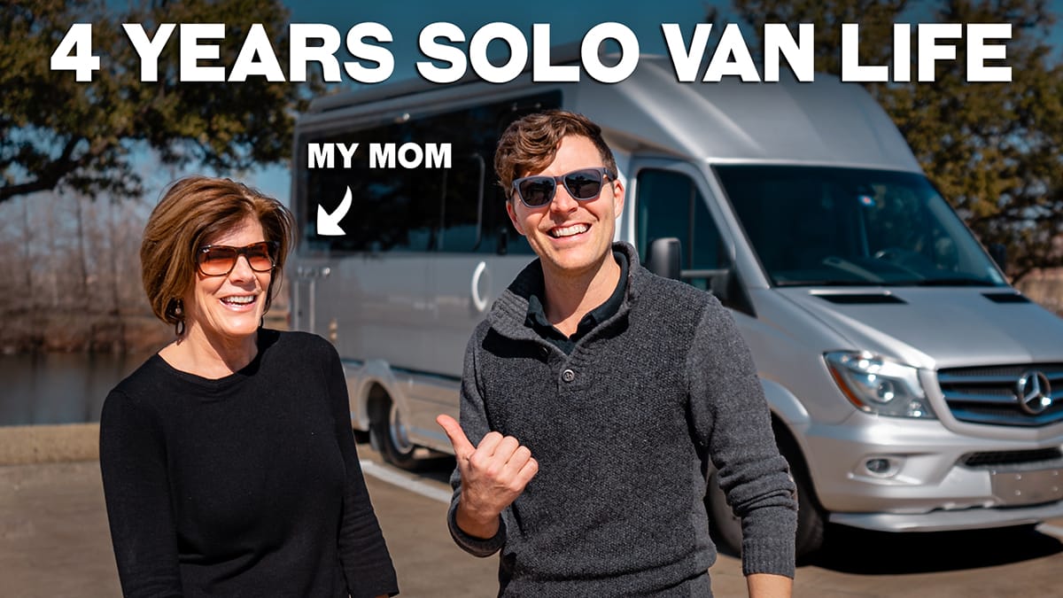 SOLO AND 65, My Mom On Van Life After 4 Years