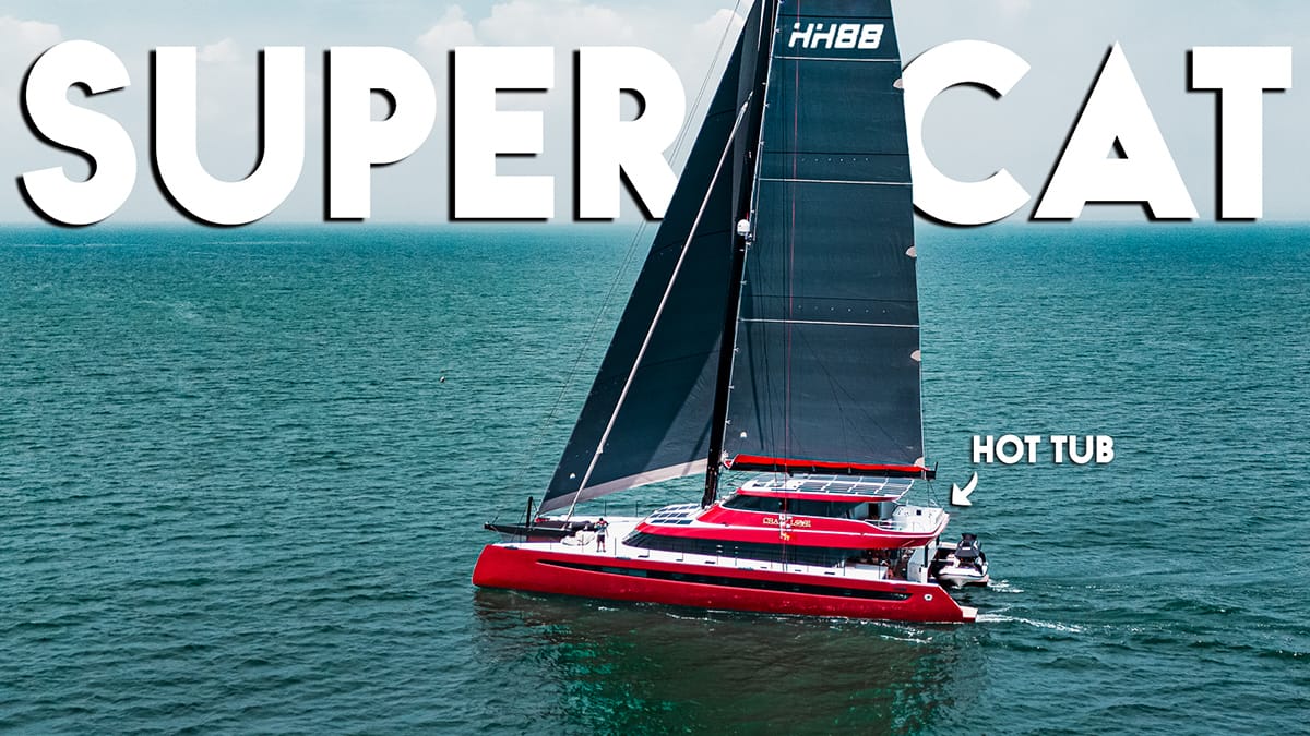 Sea Trials: Sailing The New HH88 Super Yacht