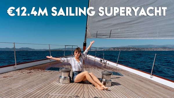 Sailing On A 135-Foot Superyacht (+Full Tour)