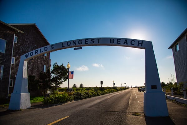 Nomadic Hangouts and The Worlds Longest Beach