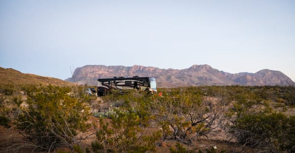 Almost Free Camping at Big Bend National Park