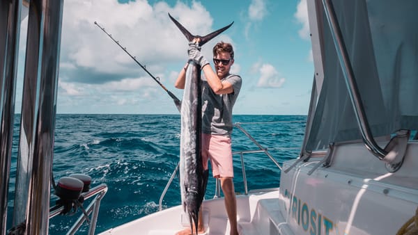 Biggest Catch Yet & We Almost Sink The Drone (Sailing Across The Pacific)