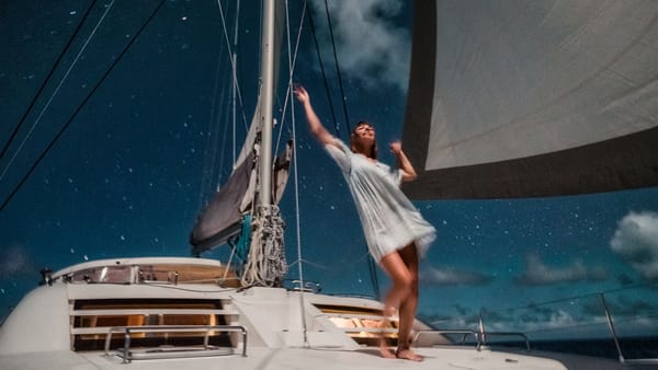 nikki wynn dancing in the full moon sailing at sea