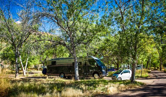 Camping at Zion National Park