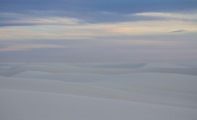 white sands and pastels