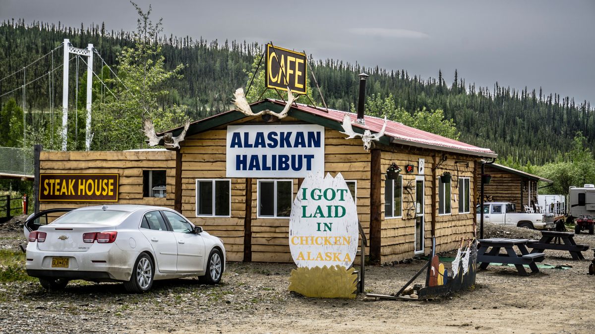 Chicken Alaska Road Trip