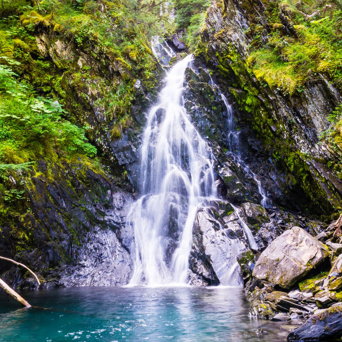 waterfall alaska