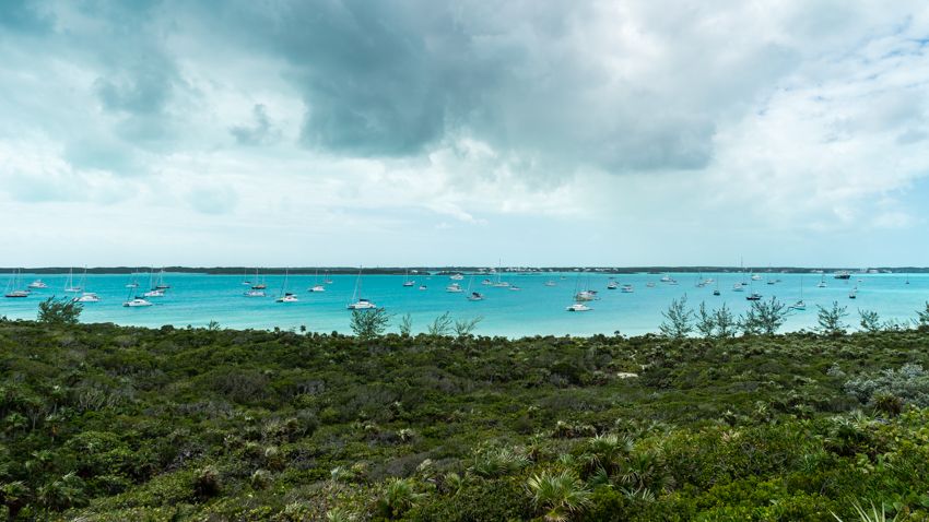 most popular anchorage in the bahamas
