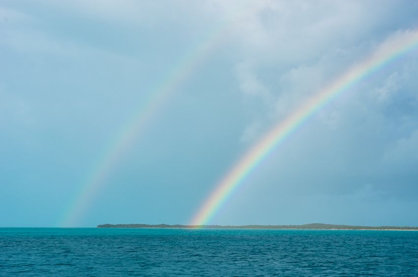 double rainbow sailing