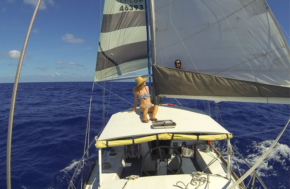 sailing south pacific