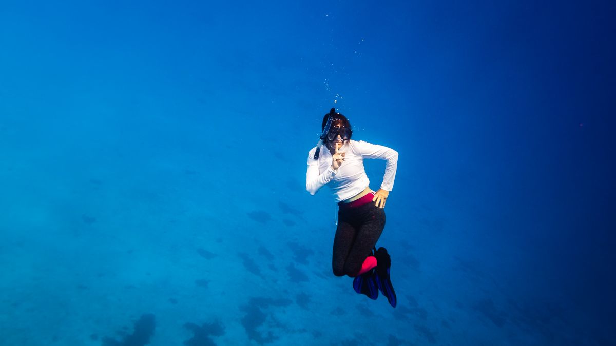 mom freediving adventures in the south pacific