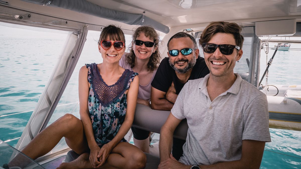 new crew aboard curiosity with Jason and Nikki Wynn